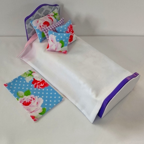 12 Inch Fashion Doll Bedding Set - Picture 4 of 5